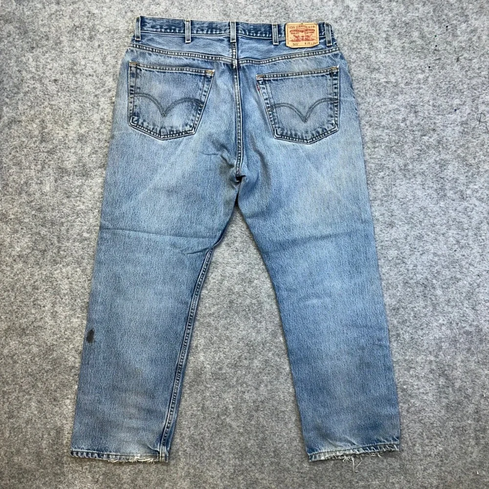 Lot of 5 Levi's 505 Straight Jeans Men's 38x30 Blue Denim Work Pants Bundle